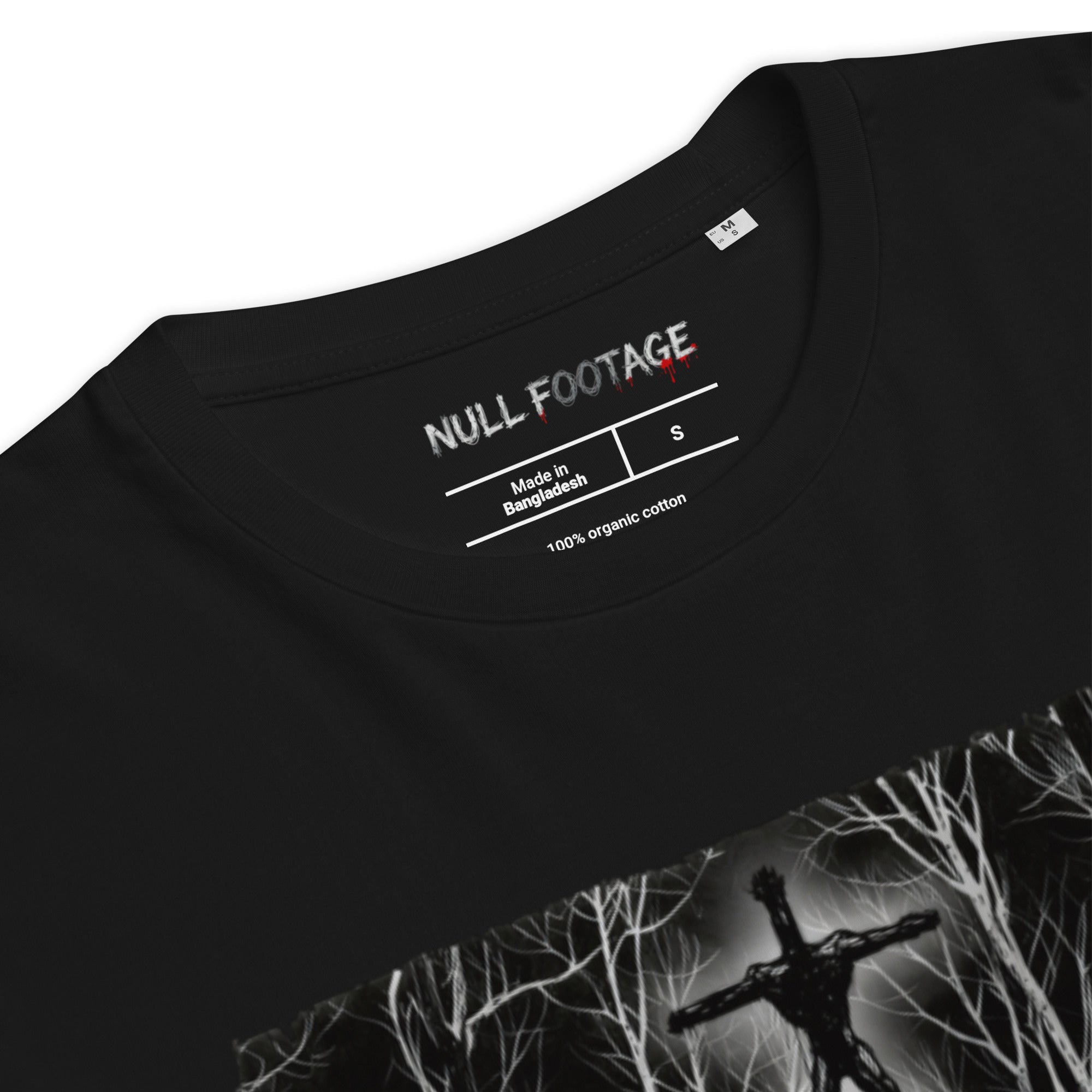 Camiseta inspirada en The Blair Witch Project. Merch películas de terror. Ropa found footage