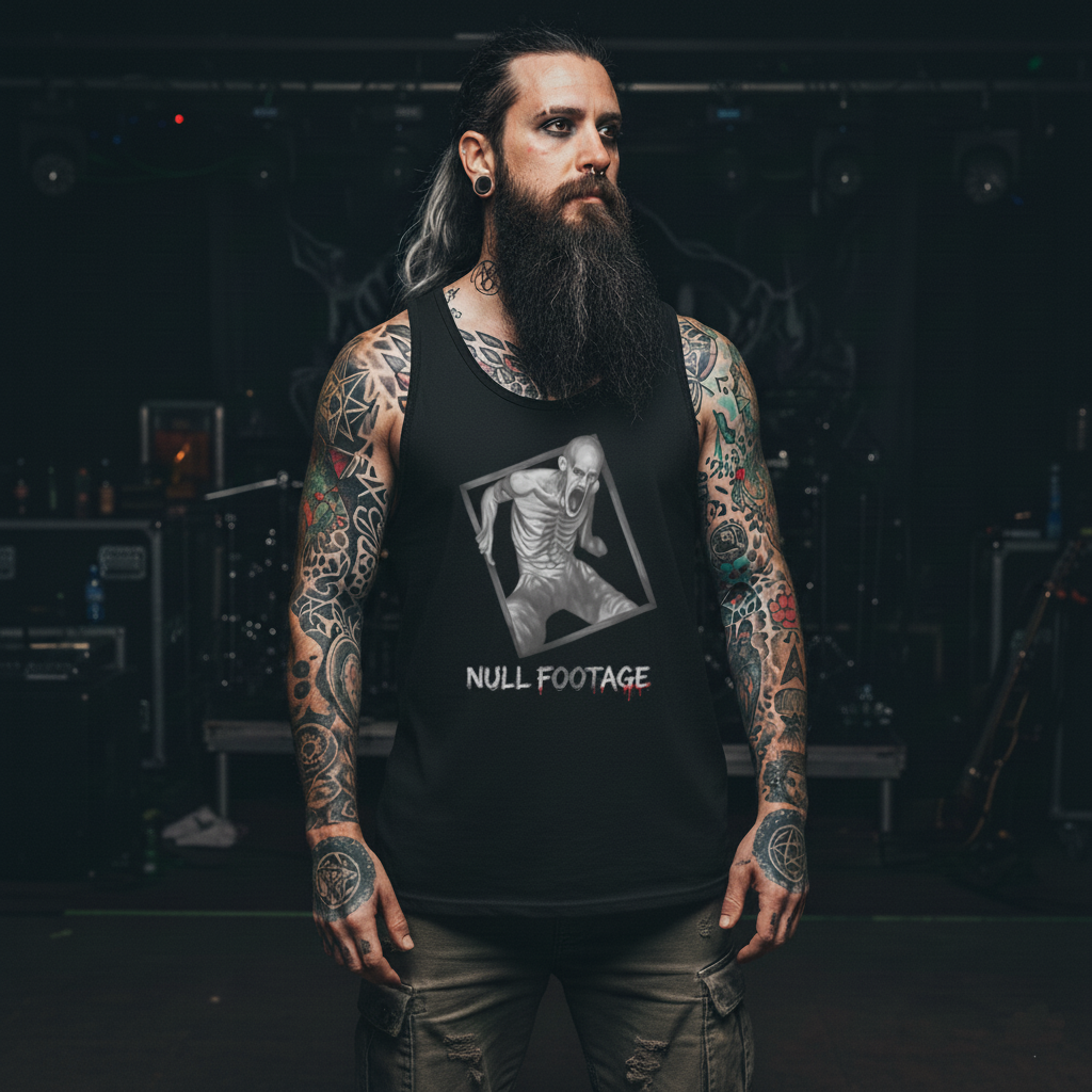 Camsieta de tirantes inspirada en Grave Enconunters. Merch películas de terror
