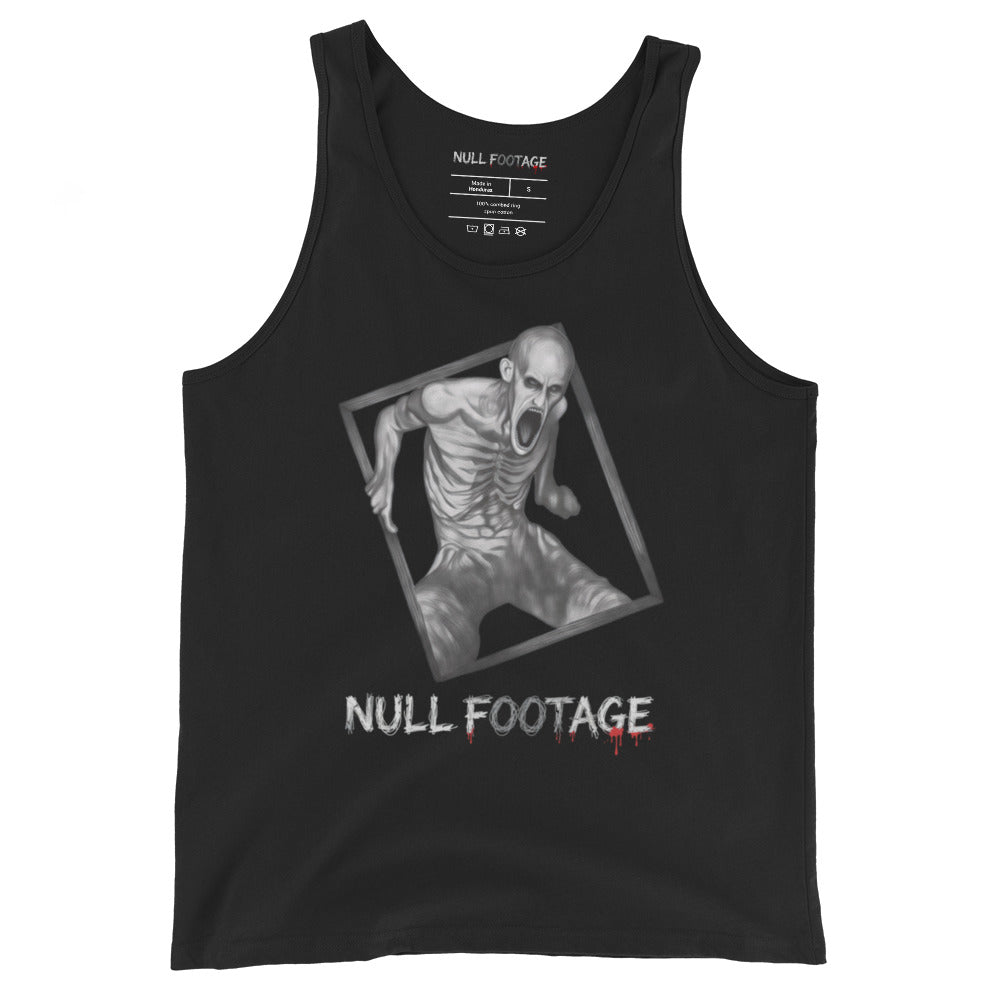 Camsieta de tirantes inspirada en Grave Enconunters. Merchandising películas de terror