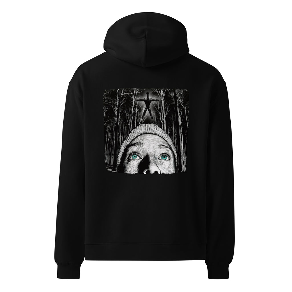 Sudadera inspirada en The Blair Witch Project. Merch películas de terror. Found footage